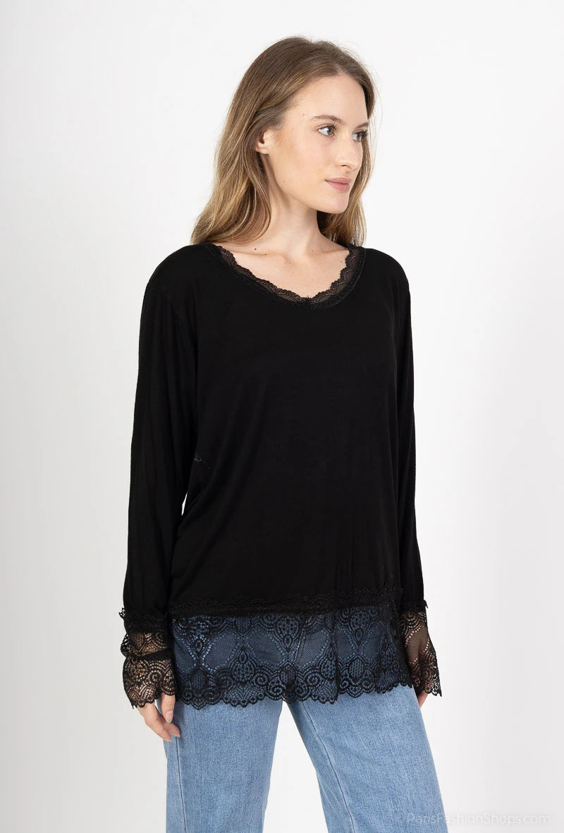 T-Shirt Manches Longues Dalia
