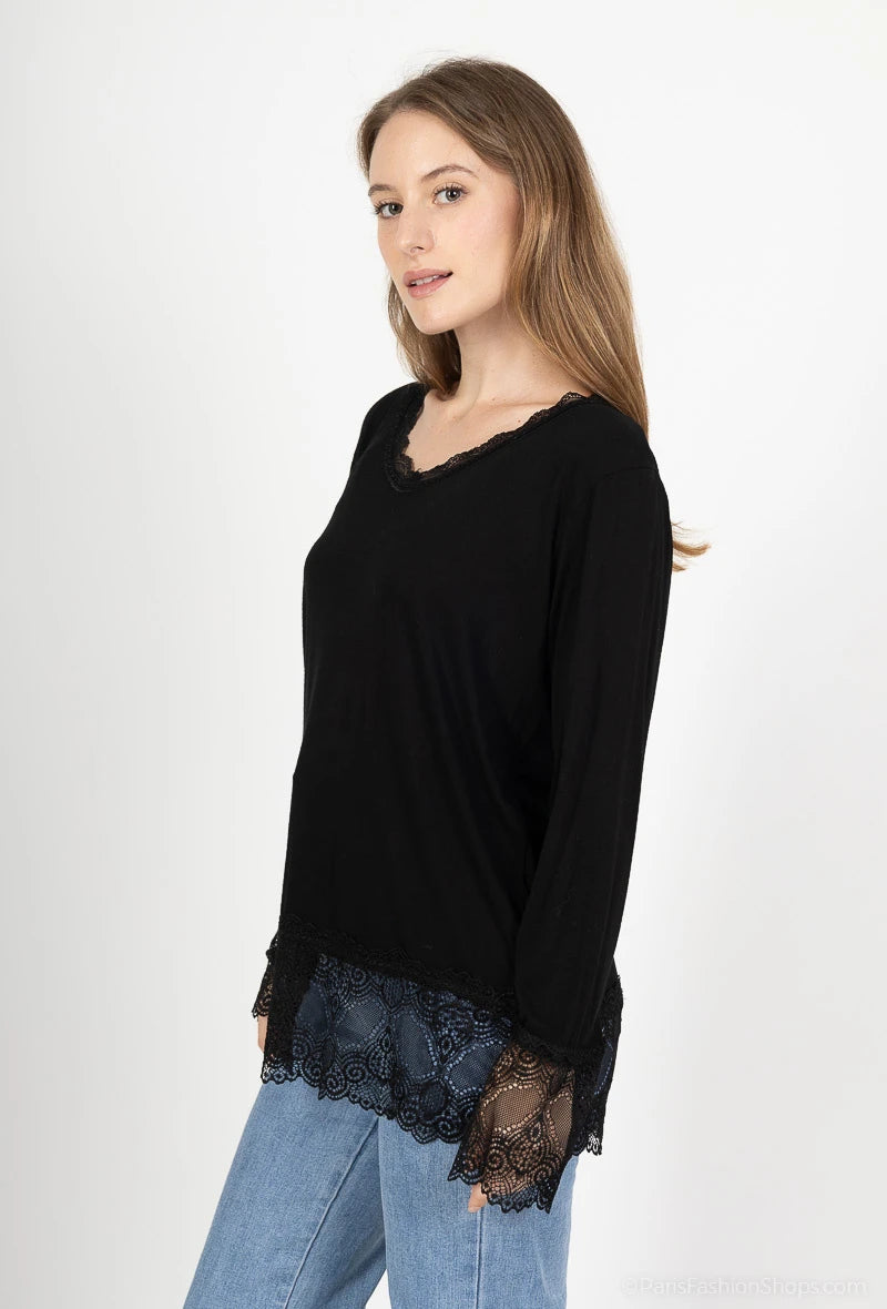 T-Shirt Manches Longues Dalia