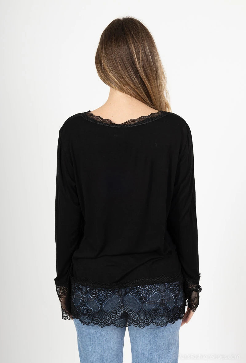 T-Shirt Manches Longues Dalia