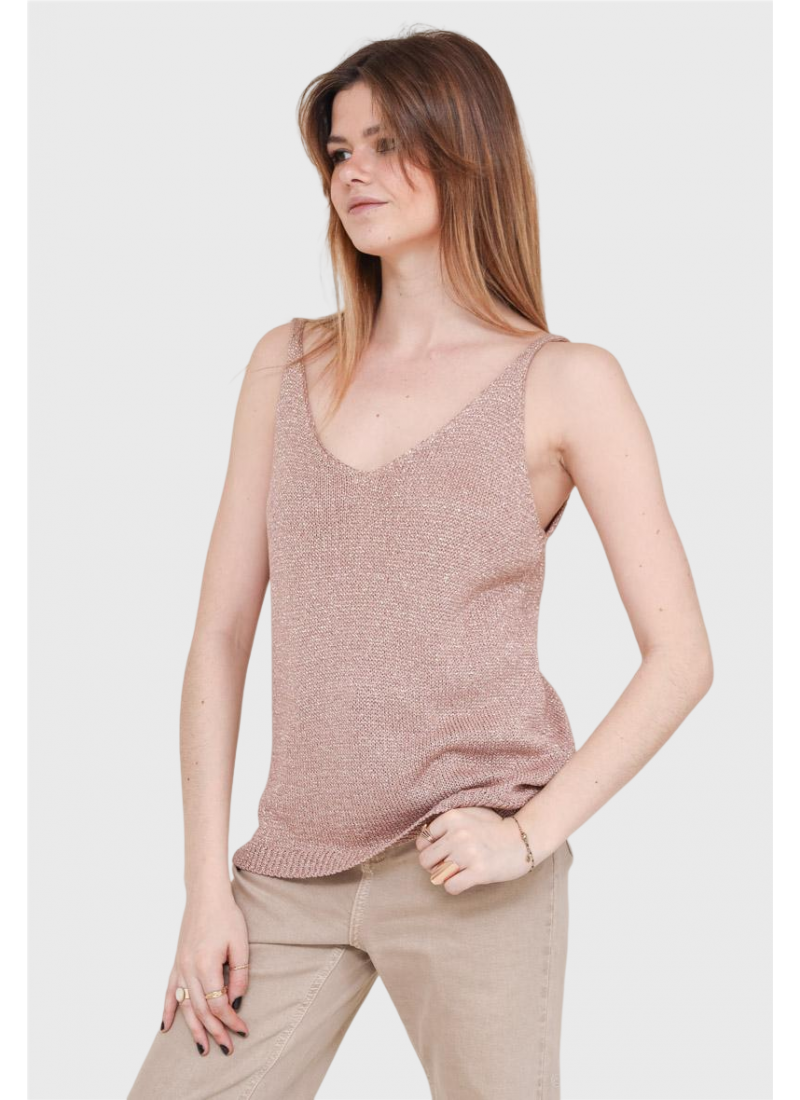 TOP EN MAILLE