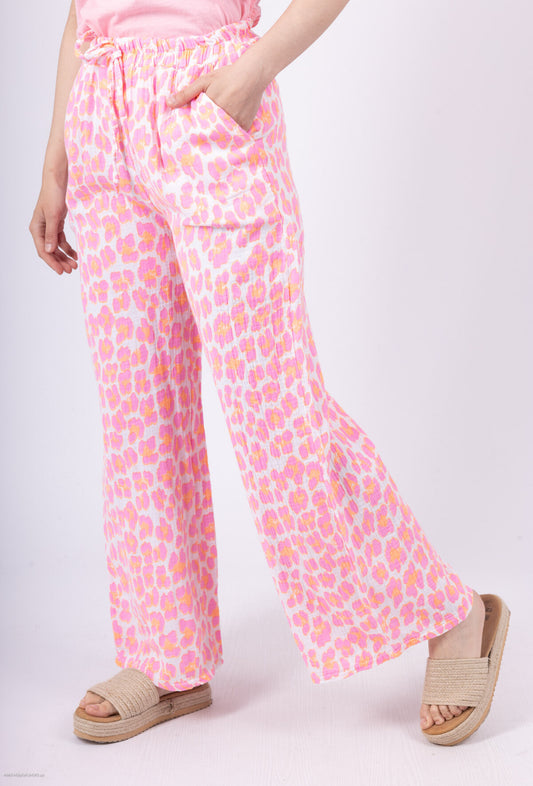 PANTALON LÉOPARD