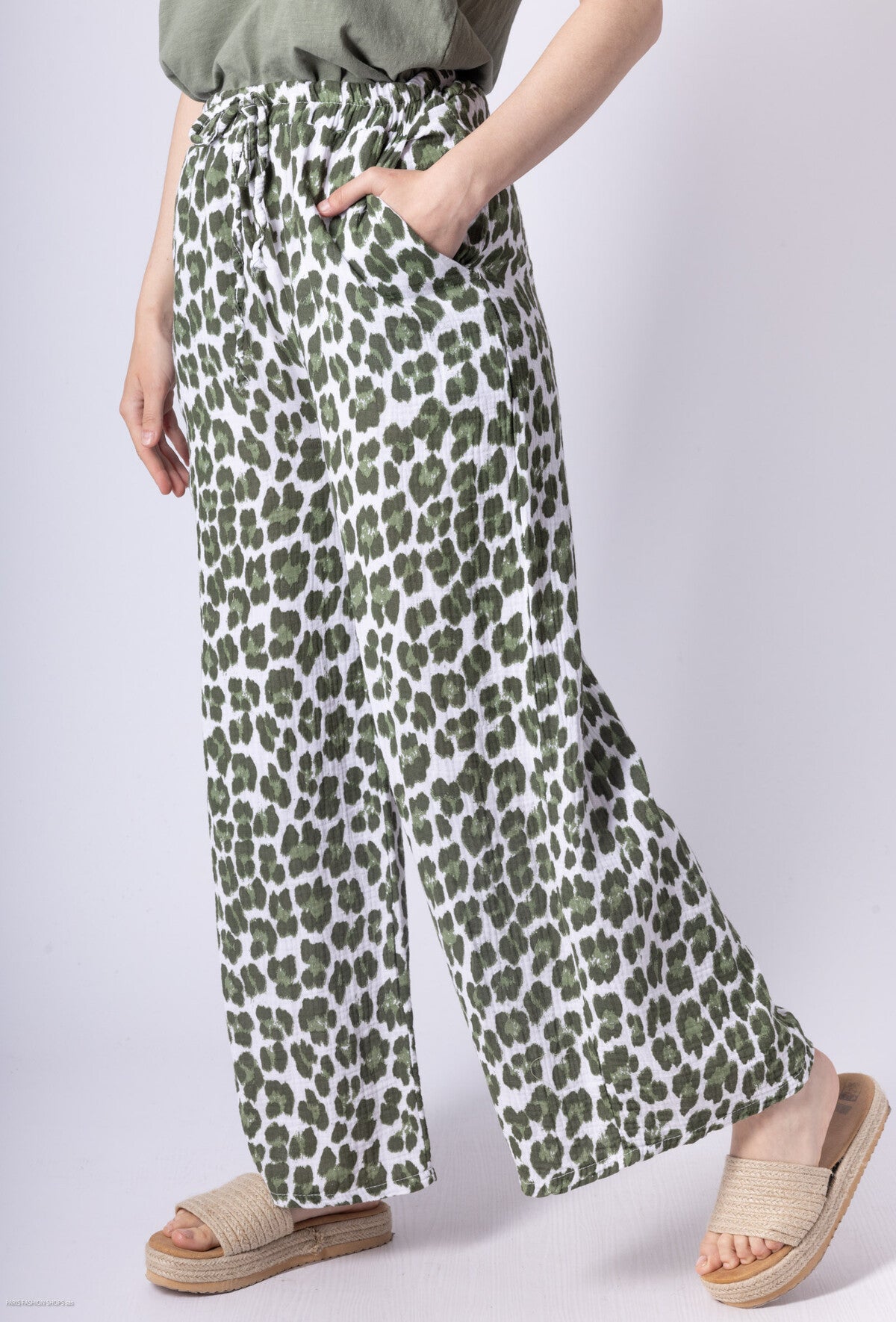 PANTALON LÉOPARD