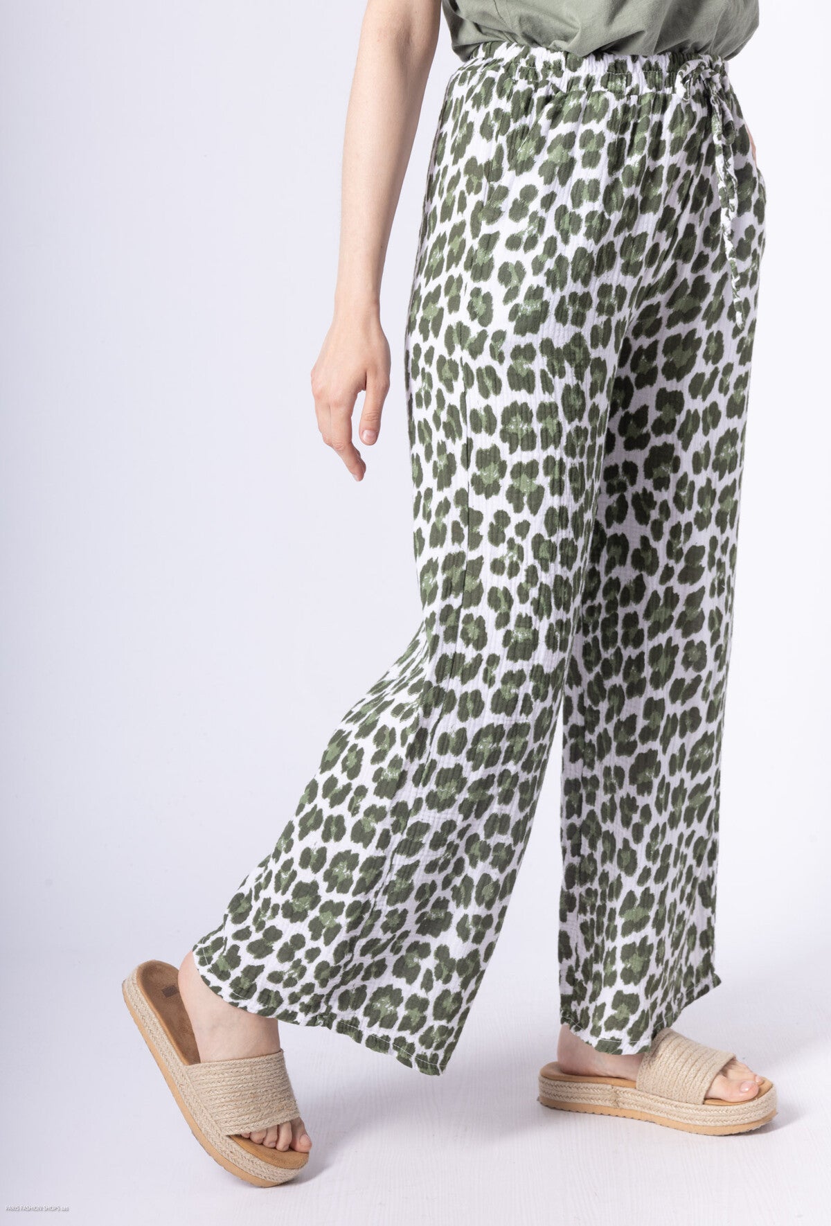 PANTALON LÉOPARD