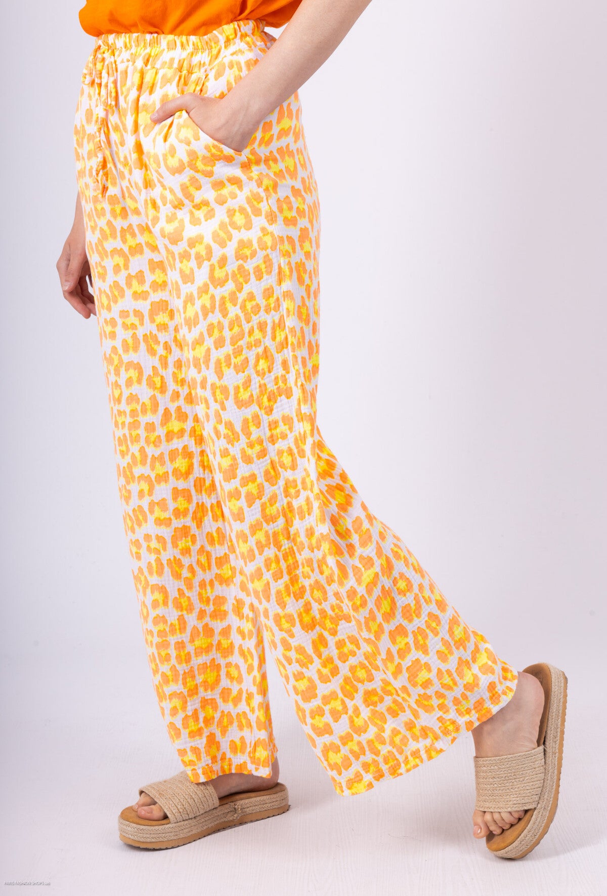 PANTALON LÉOPARD