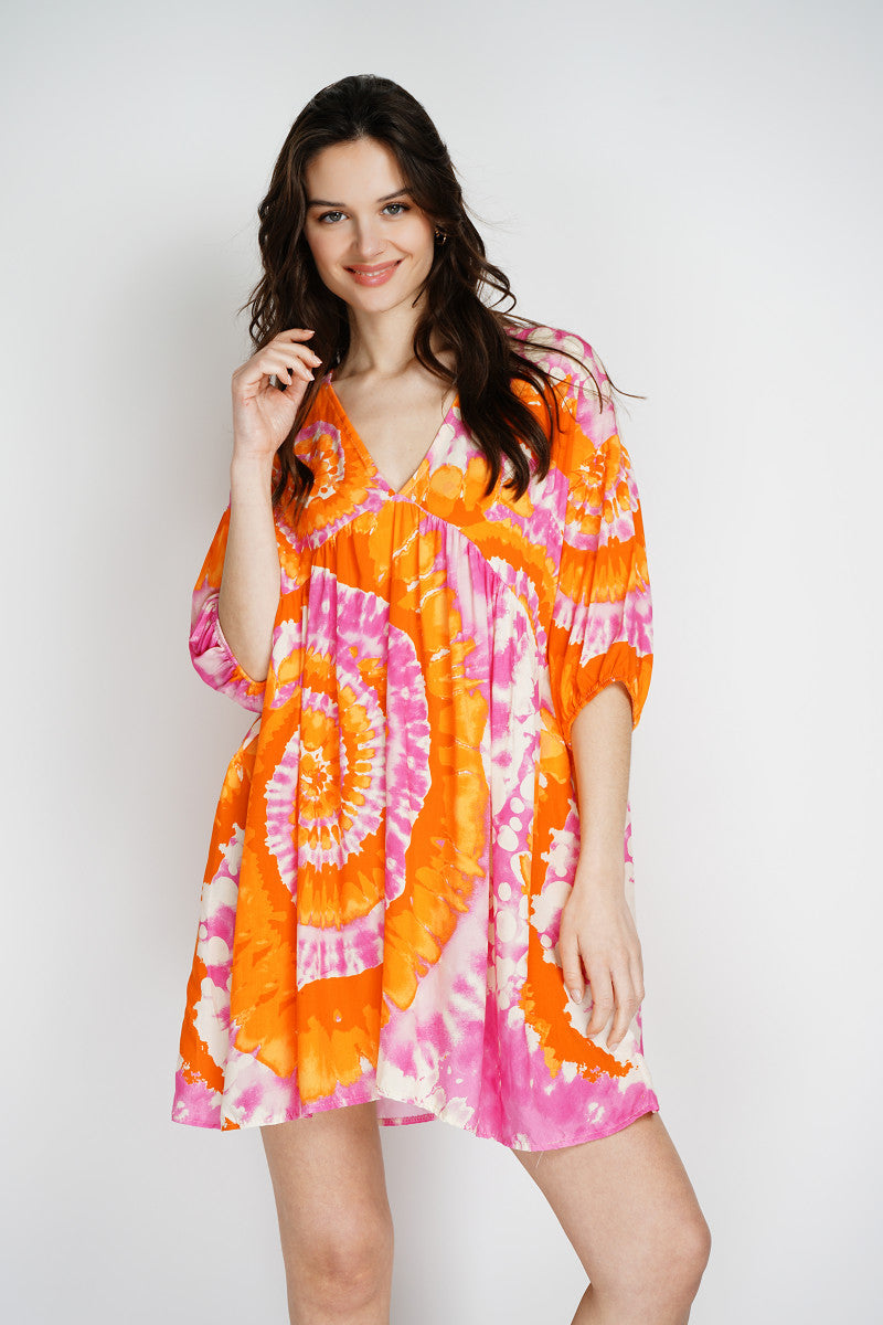 ROBE TIE AND DYE