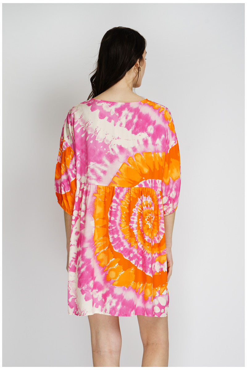 ROBE TIE AND DYE