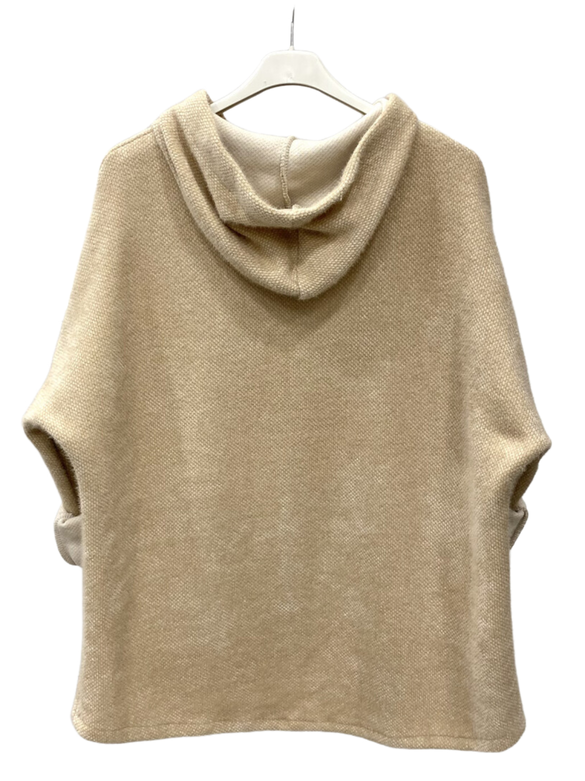 VESTE VELOURS A CAPUCHE