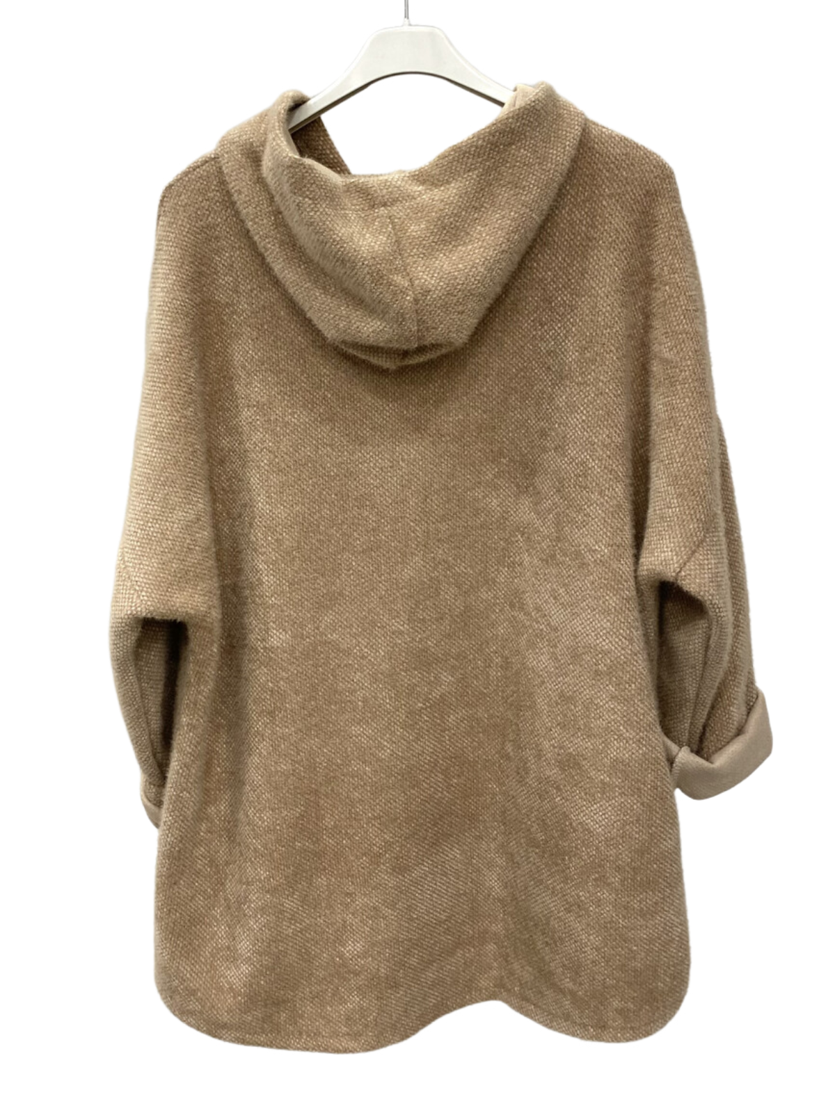 VESTE VELOURS A CAPUCHE